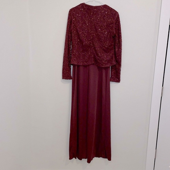 AYŞE MELEK TASARIM Burgundy size US Large (EU 40) NWOT - Picture 5 of 5